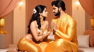 Charming Indian Desi Bhabhi Love Massage Full Uncut Sensual Massage & Deep Romance