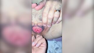 Milf gorgeous wet snatch close up