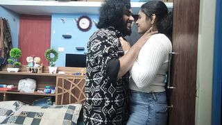 Malayali couples alluring sex with malayalam kinky talk, Mallu lovers cute sex, Vaishnavy and Sharun Raj sweet sex, Mallu lovers sex