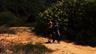 Wild Blonde Eva Niev Double Penetrated and Covered in Jizz