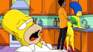 Married Housewife Poked Anal In The Kitchen