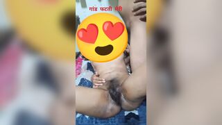 Desi Punjabi skank do anal fuck with BF she give bj naked fingerings spanked masturbate her boyfriend