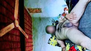 pooar villager caught web camera. Enormous Tight butt fascinating indian maid gets rammed by her cuck-old owner