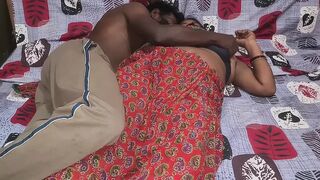 Boned the gigantic behind sister-in-law with a red saree